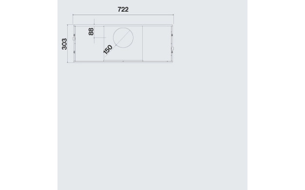 Аспиратор за вграждане Falmec Parallel Bk